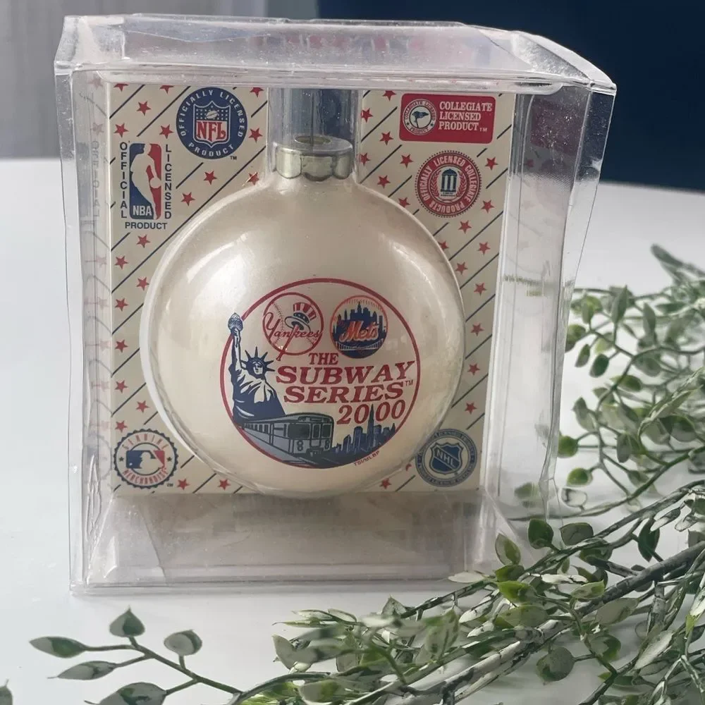 Subway Series 2000 Yankees vs Jets Ornament
